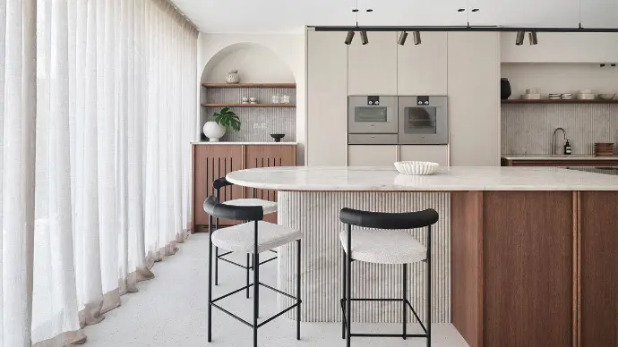 Renovated kitchen in Amsterdam